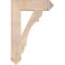 Ekena Millwork Olympic Arts & Crafts Smooth Bracket, Douglas Fir, 5 1/2"W x 24"D x 36"H BKT06X24X36OLY03SDF - alternate 2